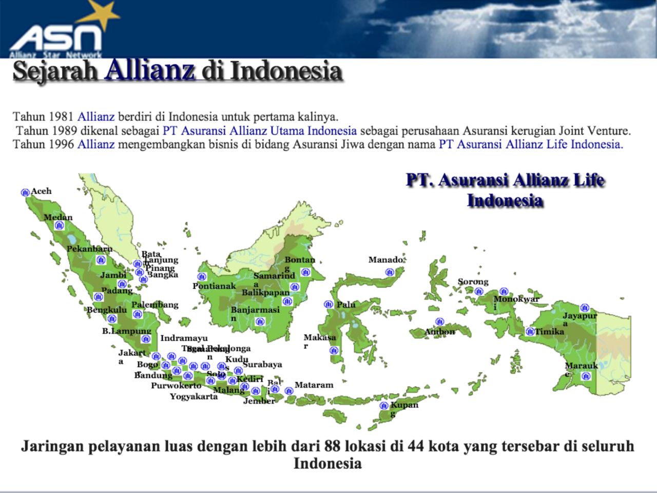 Mengenal Lebih Dalam Asuransi Allianz tersebar di seluruh Indonesia